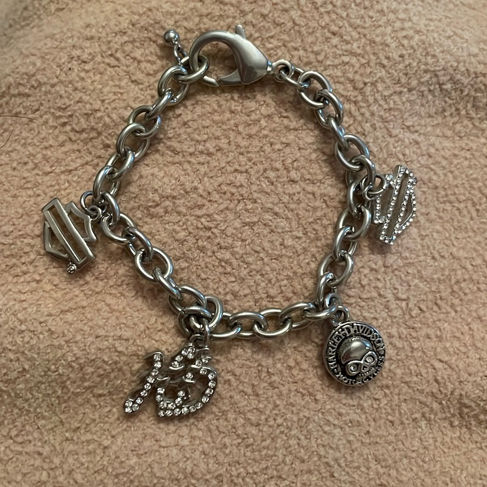 Harley-Davidson charm bracelet
